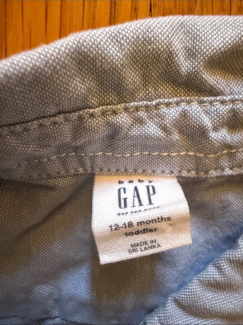 GAP light blue